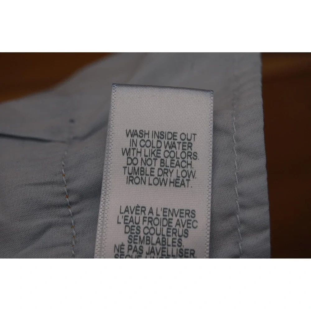 Frame‎ Le Garçon Crop Jeans Womens 25 Blue Distressed Denim Mid Rise Raw Hem USA